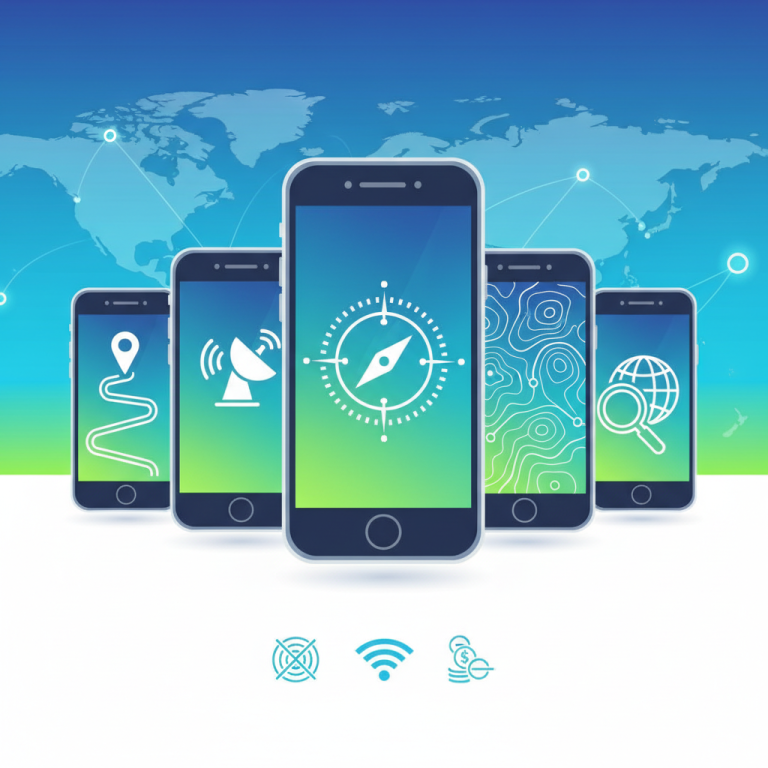 5 melhores aplicativos de GPS para utilizar sem gastar internet