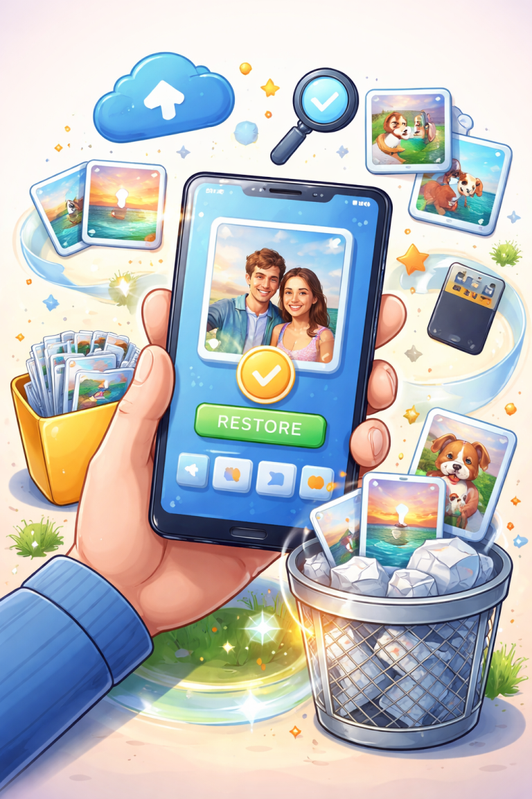 Aplikasi yang membantu memulihkan gambar yang terhapus